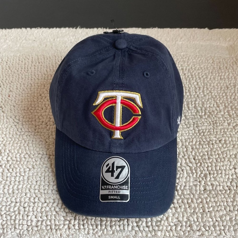 '47 BRAND MINNESOTA TWINS BASEBALL FITTED DAD HAT SIZE SMALL - Picture 2 of 6